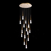 Люстра подвесная ST-Luce Золотистый/Прозрачный LED 15*3W 3000K SL6111.203.15