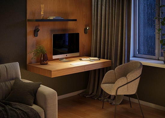 Настенный светильник (бра) Maytoni MOD434WL-L5B3K - фото