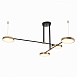 Светильник подвесной ST-Luce Черный/Латунь, Белый LED 4*8,5W 3000K SL1605.403.04 - фото