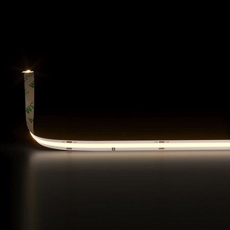 Светодиодная лента 24 В 11 Вт/м 352 Led/м COB IP20, теплый белый 3300K, 5 м Лента светодиодная 24V 11W 352Led COB IP20 теплый белый, 5м Elektrostandard - фото