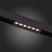 Магнитный трековый светильник Черный LED 1*6W 4000K 532Lm Ra>90 36° IP20 L115xW22xH44 4 ST361.446.06 - фото