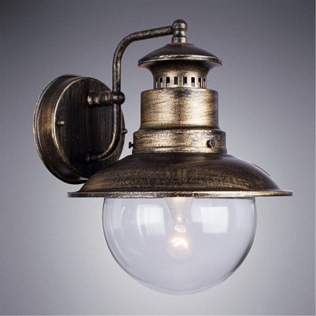 Уличный настенный светильник ARTE LAMP A1523AL-1BN - фото