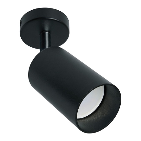 Светильник Feron ML201 настенно-потолочный под лампу GU10, черный - фото