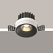 Встраиваемый светильник Technical Round DL058-12W3K-TRS-B - фото