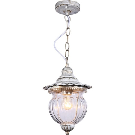 Светильник садово-парковый Feron PL595 на цепочке  60W 230V E27, белое золото - фото