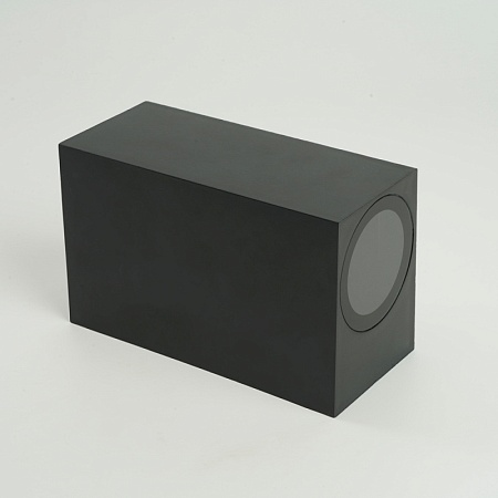 Светильник садово-парковый Feron.ONE DH051-P,на стену, 2*GU10 220-240V, черный пластик - фото