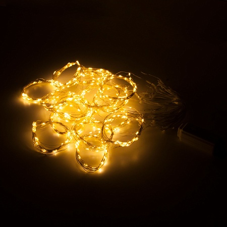 Гирлянда Eurosvet 200-004 теплый белый - фото