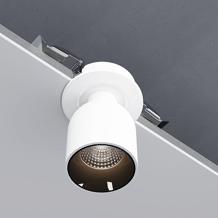 Светильник встраиваемый светодиодный Spot 7W 4000K белый 25093/LED - фото