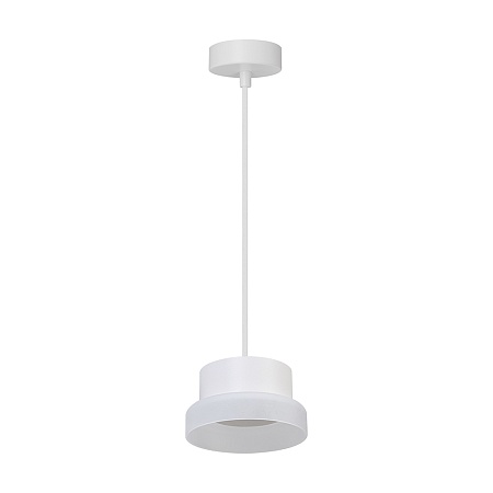 Светильник потолочный Feron Barrel HL4608 OPAL levitation 12W, 230V, GX53, белый, на подвесе 1,7 м - фото