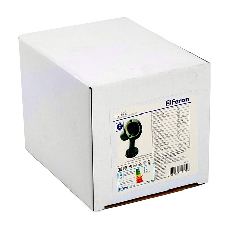 Светодиодный прожектор подводный Feron LL-822, 3W, AC/DC24V, низковольтный, 6400K, металлик, 80*80*130mm, IP68 - фото