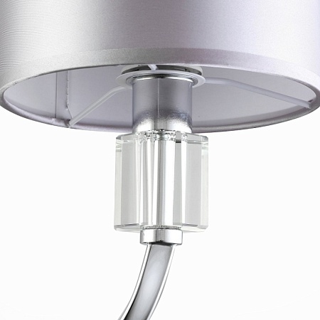 Светильник настенный Хром/Светло-серый E14 1*40W SLE107201-01 - фото