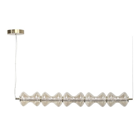 Светильник подвесной ST-Luce золото/коньячный LED 1*28W 3000K SL6136.243.01 - фото