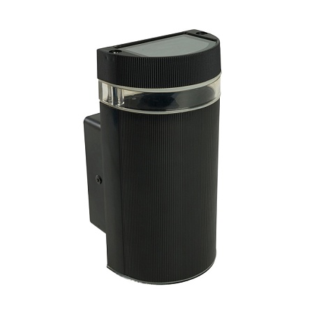 Светильник садово-парковый Feron.ONE DH1701-P, на стену вверх,  GU10 220-240V, черный пластик - фото