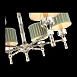 Люстра подвесная ST-Luce Никель/Оливковый E14 6*40W SL1121.103.06 - фото