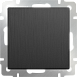 Выключатель одноклавишный графит рифленый WL04-SW-1G - фото