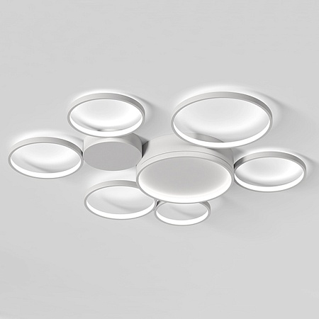 Потолочная Люстра В Виде Колец Twine 7 Rings White Imperiumloft 204609-26 - фото