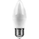 Лампа светодиодная Feron LB-570 Свеча E27 9W 175-265V 4000K - фото