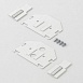 Slim Magnetic Комплект заглушек для шинопровода в натяжной потолок: торцевая и внутренняя черный 85233/00 Elektrostandard - фото