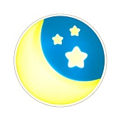 Светильник ночник Feron FN1173 0,15W 220V, желтый