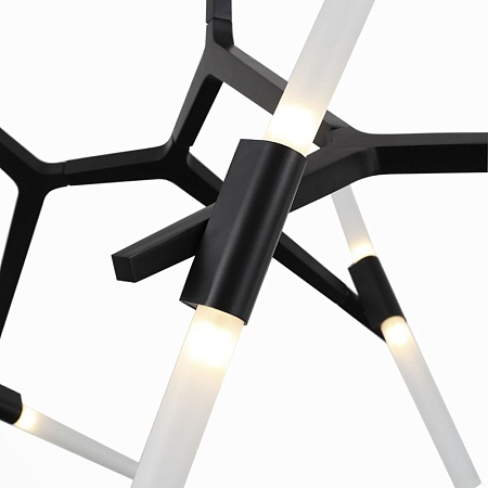 Люстра потолочная ST-Luce Черный/Белый G9 10*5W SL947.402.10 - фото