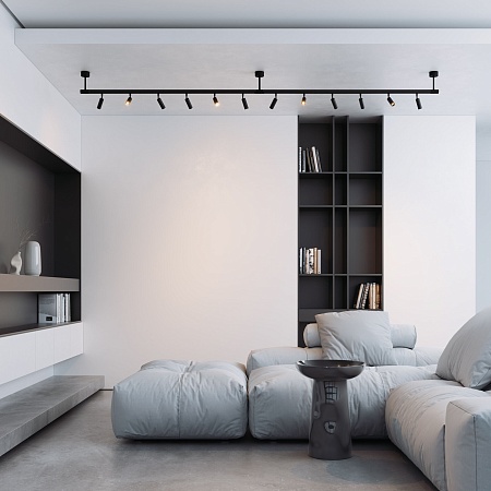 Module System Трековый светильник 24W 3000K (черный) 85178/01 Elektrostandard - фото