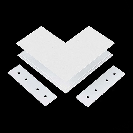 Внешний угол-соединитель для подвесного / накладного магнитного шинопровода ST-Luce Бел ST007.569.00 - фото