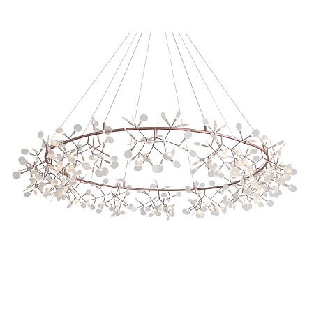 Люстра подвесная ST-Luce Медный/Белый LED 324*0,5W 3500K (из 2-х коробок) SL379.203.324 - фото