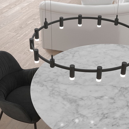 Esthetic Magnetic Трековый светильник 3W 3000K (чёрный) 85116/01 Elektrostandard - фото
