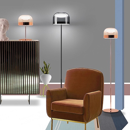 Торшер Noten S Серый Imperiumloft 140901-26 - фото