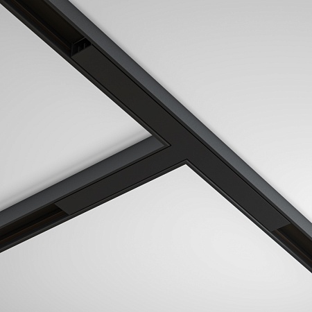 Т- образный коннектор питания Basity, черный  - фото