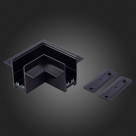 Угол-соединитель для встраиваемого шинопровода Skyline 220 ST-Luce Черный ST021.422.14 - фото