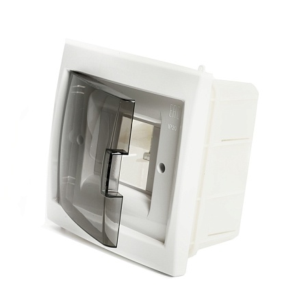 Бокс встраиваемый STEKKER EBX50-2/04-20 4 модуля, пластик, серия Standart - фото