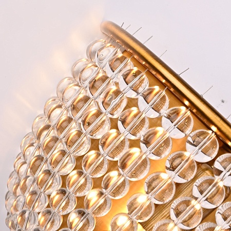 Бра Jacqueline White Sconce Brass Imperiumloft 219343-22 - фото