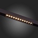 Магнитный трековый светильник Черный LED 1*12W 4000K 1 009Lm Ra>90 36° IP20 L222xW22xH4 ST361.446.12 - фото