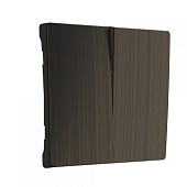 Набор клавиш для выключателя двухклавишного бронзовый WL12-SW-2G-CP