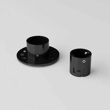 Встраиваемое крепление для круглого гибкого неона Full light черный FL 2860 Elektrostandard - фото