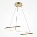 Подвесной светильник Maytoni Curve MOD242PL-L33BSK - фото