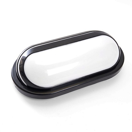 Светильник светодиодный пылевлагозащищённый Feron AL3011 в пластиковом корпусе 15W 4000K IP65 черный - фото