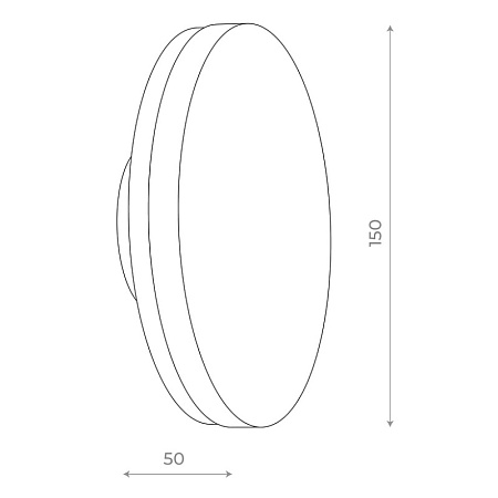 Светильник уличный настенный ST-Luce Черный кварцевый LED 1*12W 4000K SL087.401.01 - фото
