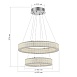 Люстра подвесная ST-Luce Хром/Хром LED 2*50W 3000K SL6008.103.02 - фото