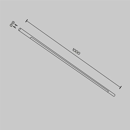 Светильник Technical C100CL-L1000-24W3-6K-BS - фото