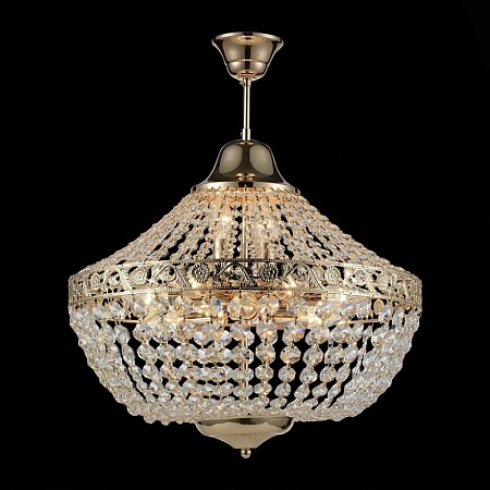 Люстра подвесная ST-Luce Французское золото/Прозрачный E14 11*40W SL669.203.11 - фото