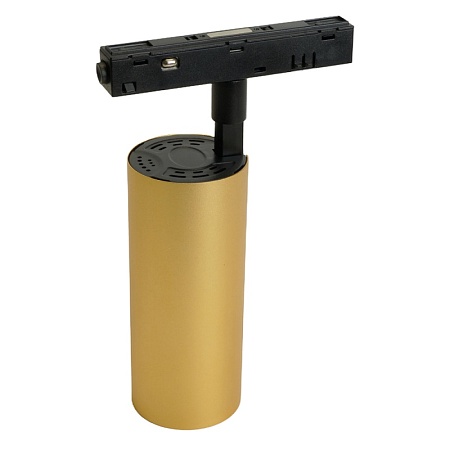 Светильник светодиодный Feron MGN303 трековый низковольтный 10W, 900 Lm, 4000К, 35 градусов, золото - фото