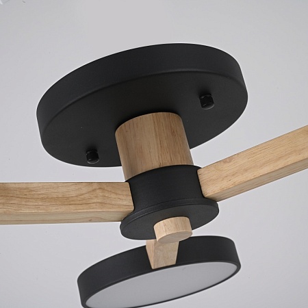 Потолочная Люстра Turna 3 Black Imperiumloft 178331-26 - фото