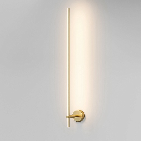 Светильник настенный светодиодный Fine LED 3000К 40132/LED латунь Elektrostandard - фото