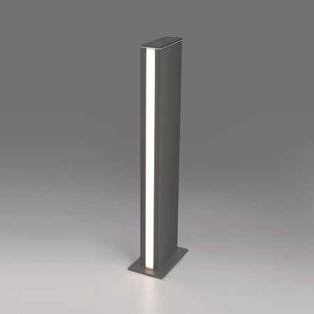 Ландшафтный светодиодный светильник Flat IP54 1538 TECHNO LED серый Elektrostandard - фото