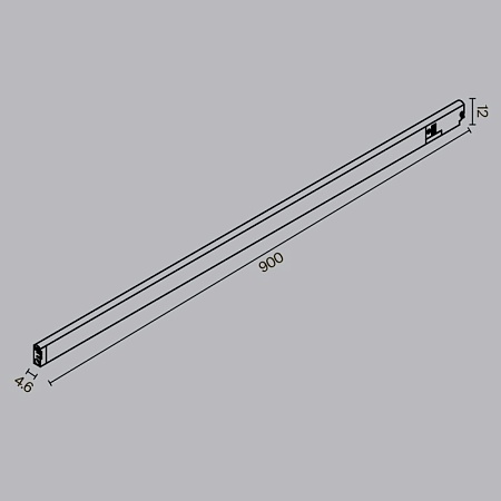 Трековый светильник Technical BASIS TR190-1-15W4K-B - фото