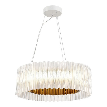 Светильник подвесной ST-Luce Золотистый/Прозрачный LED 1*64W SL6012.203.01 - фото