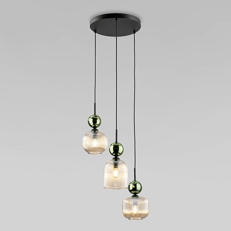Подвесной светильник TK Lighting 11148 Sophia Green Cognac - фото