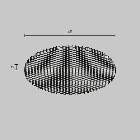 Светофильтр HoneyComb ⌀47мм для Focus Led 12Вт - фото